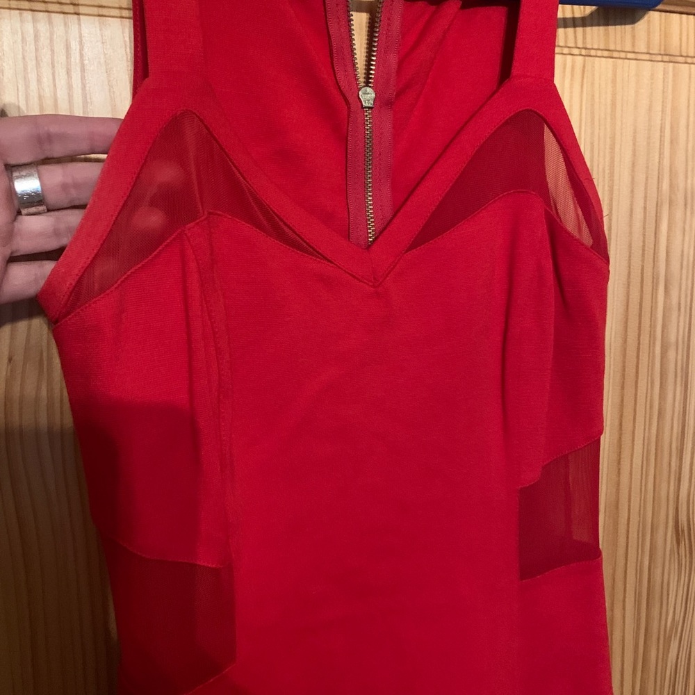Red Express Dress - Picture 3 of 3